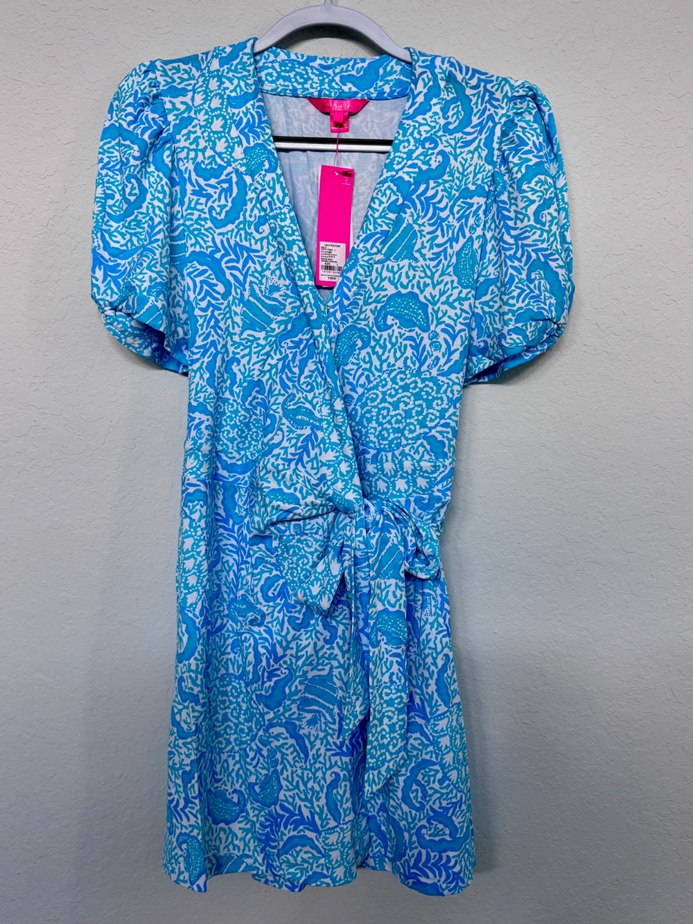 NWT Lilly Pulitzer Sailynn WRAP ROMPER Size L resort white goombay grooves